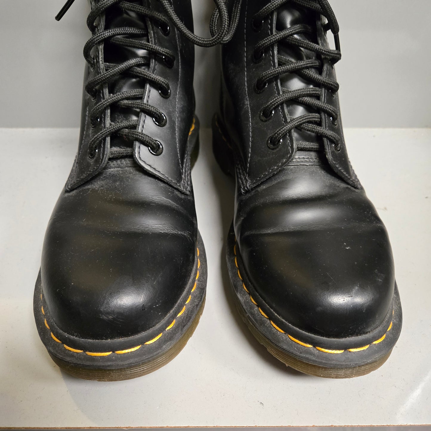 Dr. Martens Black Boots, 9