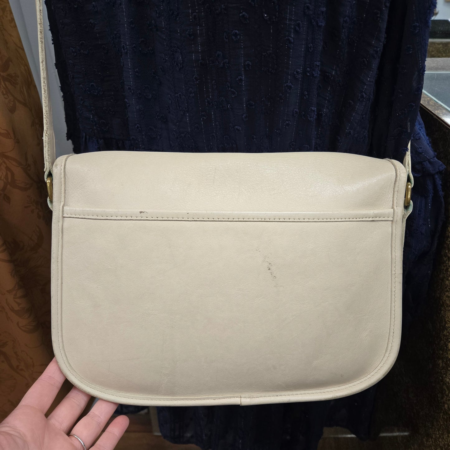Coach Cream Purses, Large Crossbdy