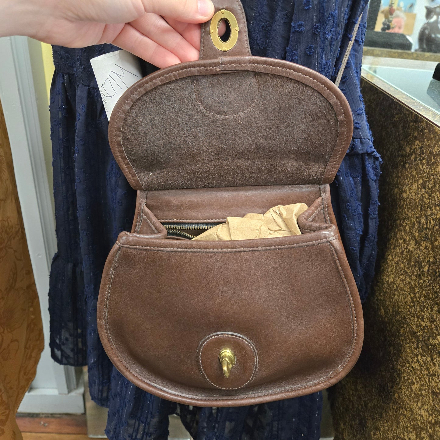 Coach Brown Purses, Crossboy