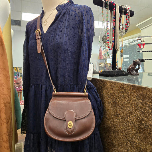 Coach Brown Purses, Crossboy